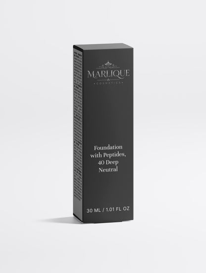 Seidige Teintpflege Foundation, 40 Deep Neutral Selfnamed