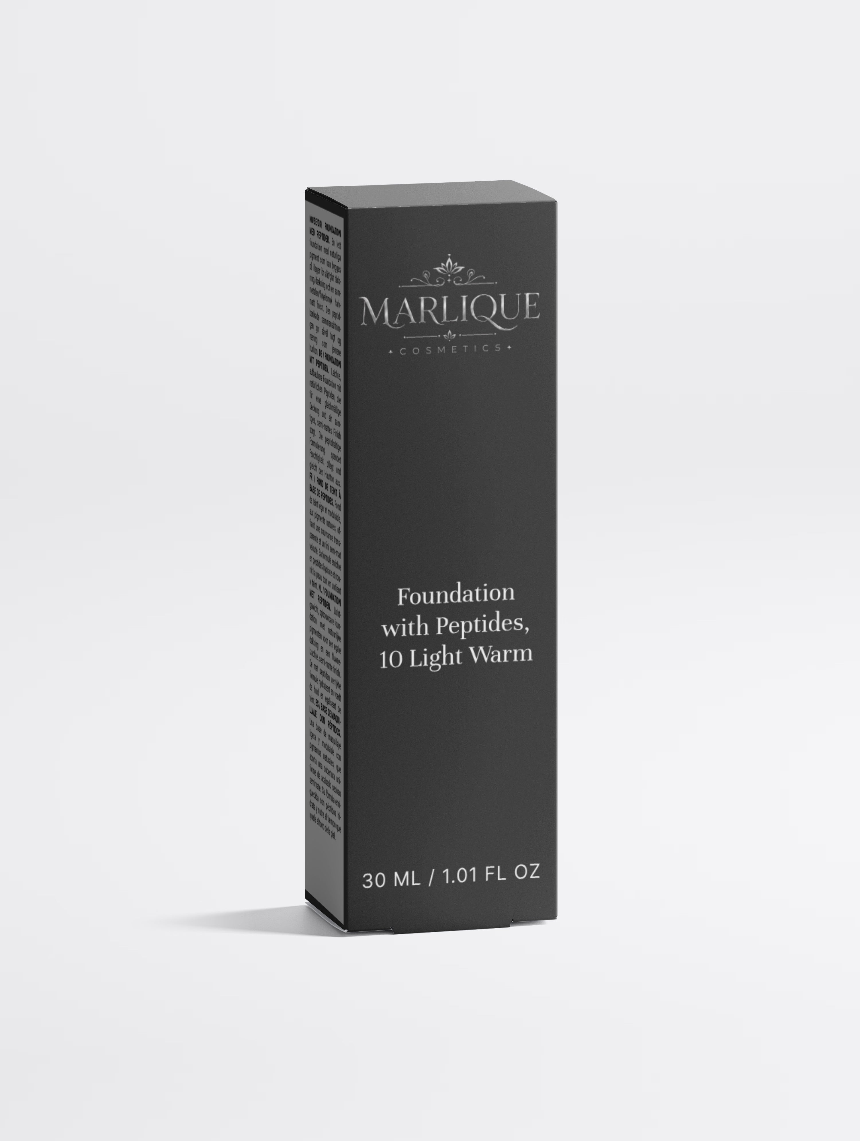 Foundation with Peptides, 10 Light Warm