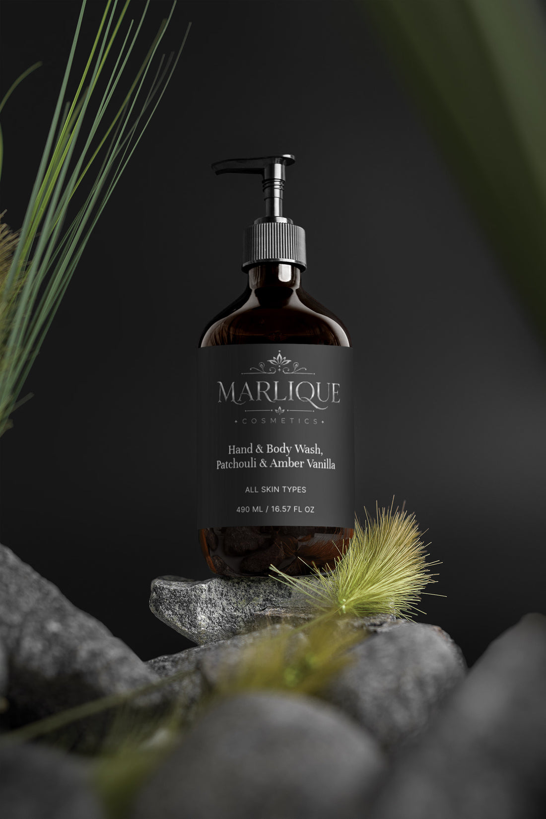 Hand- &amp; Körperwaschgel-  Patchouli &amp; Amber Vanilla Selfnamed